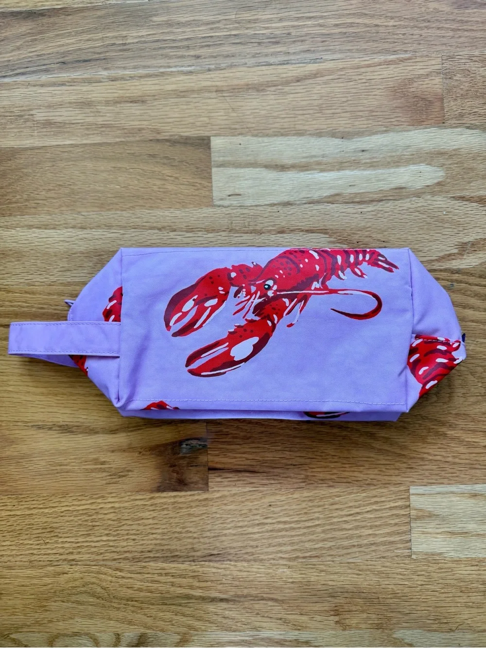 NWT Baggu Dopp Kit - Pink Lobster (Peony)